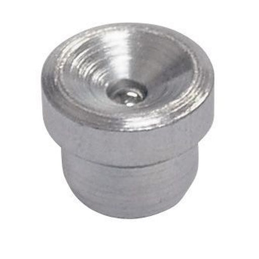 Umeta 100 Engrasadores cóncavos recto de embutición tipo D1a (R.8 x L.9.5 x Ø10 acero)
