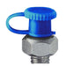 Umeta Caja de 100 tapones U-SK-BL azules
