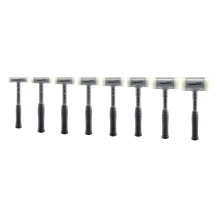 Halder Maza anti rebote mango metálico Supercraft Ø 30 mm