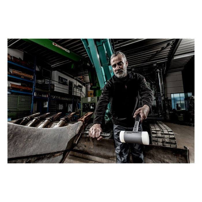 Halder Maza anti rebote mango metálico Supercraft Ø 30 mm