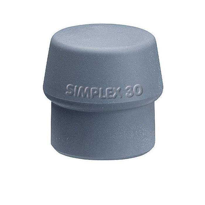 Halder Boca de recambio TPE dureza media gris Simplex Ø 60 mm
