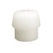Halder Boca de recambio nylon blanco Simplex Ø 40 mm