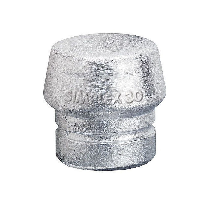 Halder Boca de recambio metal blando plata Simplex Ø 80 mm