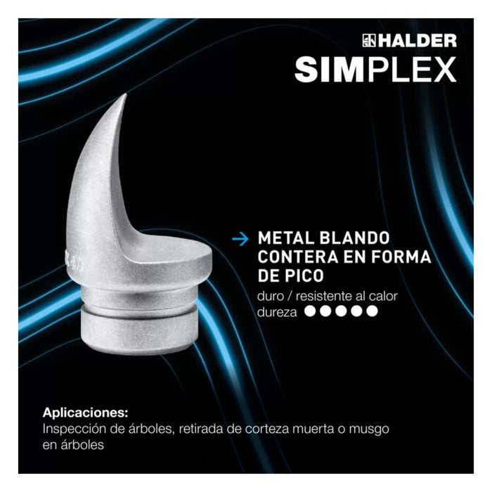 Halder Simplex recamb metal arboles 40