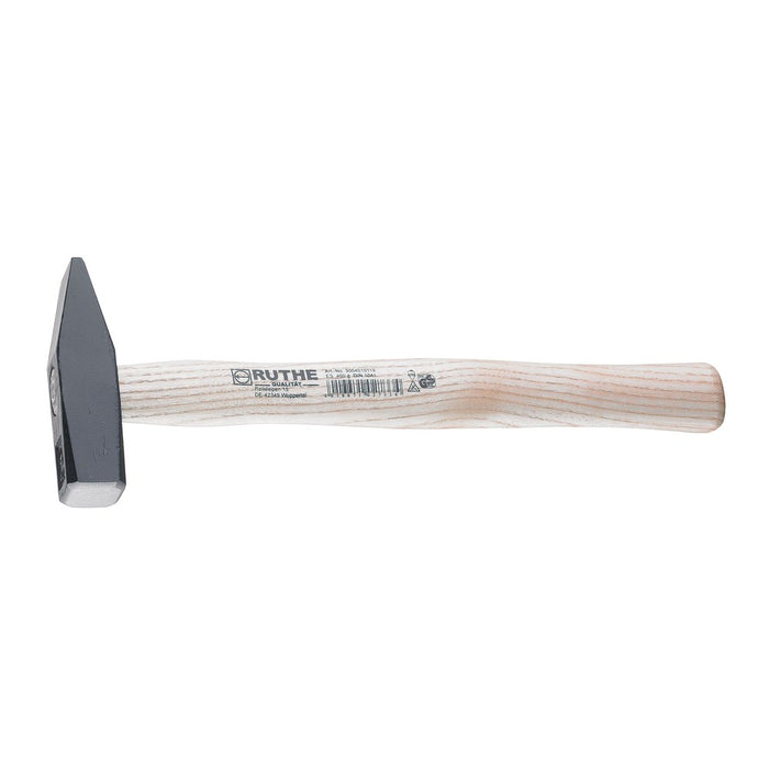 Ruthe Martillo de cerrajero DIN 1041 con mango de madera de fresno (400 g)