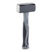 Ruthe Maceta de albañil cuadrada DIN 6475 con mango de fibra de vidrio (1000 g)