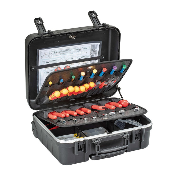 GT Line Maleta portaherramientas BOXER con ruedas y bolsillos