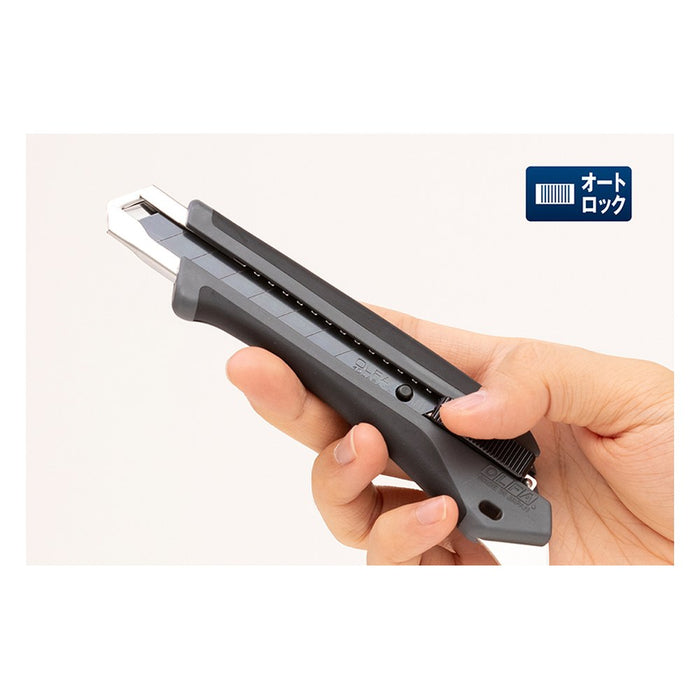 Olfa Cúter con bloqueo automático L5 gris