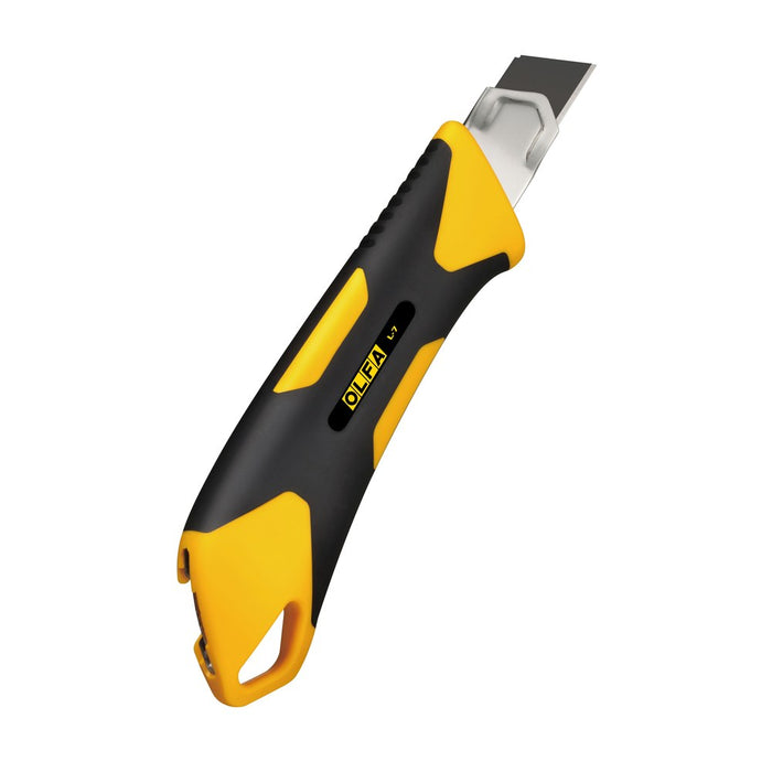 Olfa Cutter con bloqueo manual y cuchilla Excel Black de 18 mm
