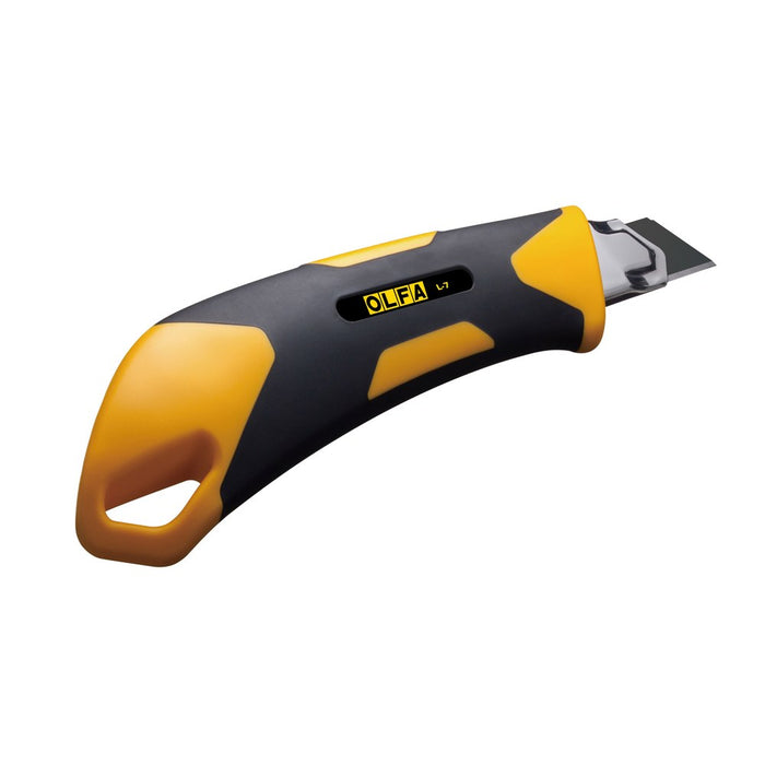 Olfa Cutter con bloqueo manual y cuchilla Excel Black de 18 mm
