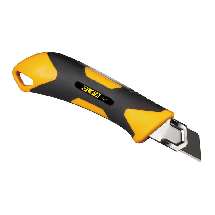Olfa Cutter con bloqueo manual y cuchilla Excel Black de 18 mm