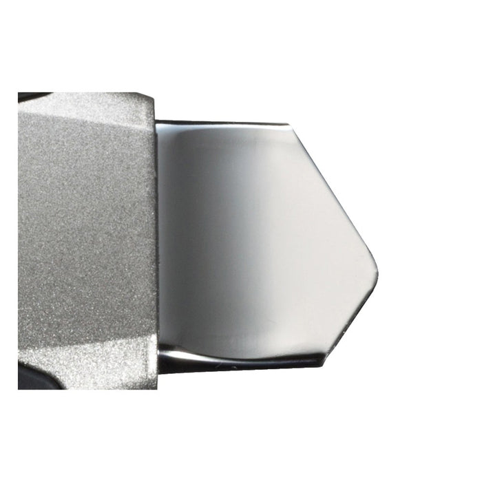 Olfa Cúter de aluminio con bloqueo automático y cuchilla extra afilada de 18 mm