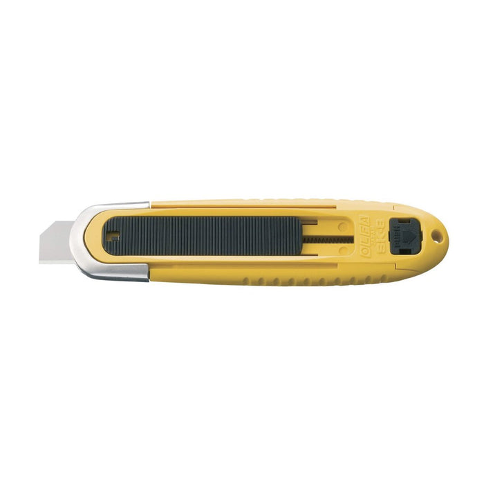 Olfa Cúter de seguridad con cuchilla trapezoidal de 18 mm