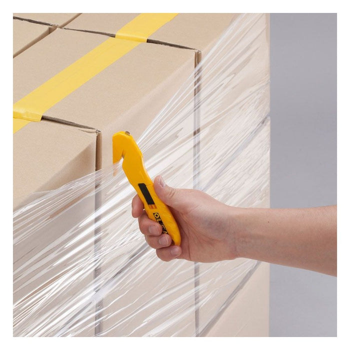Lote de 24 unidades Olfa Cutter de seguridad con cuchilla oculta rectangular de 17,8 mm en bolsa de plástico
