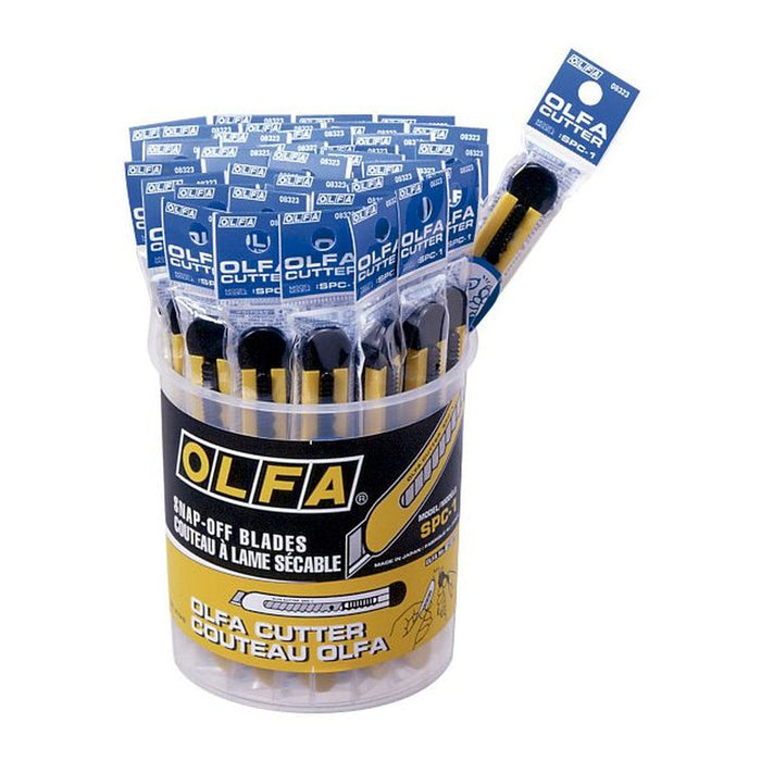 Lote de 40 unidades Olfa Cúter básico con cuchilla 9 mm