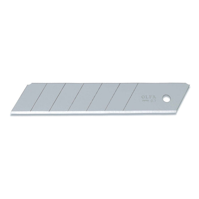 Olfa Pack de 20 cuchillas troceables 25 mm plateadas