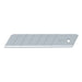 Olfa Pack de 20 cuchillas troceables 25 mm plateadas