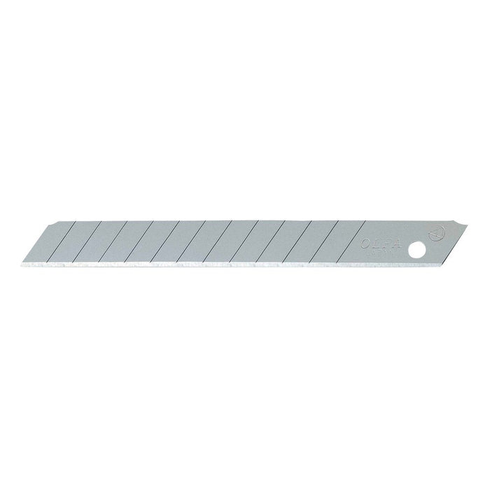 Olfa Pack de 50 cuchillas troceables 9 mm plateadas en blister