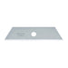 Olfa Pack de 50 cuchillas trapezoidales 72x17,5 mm plateadas