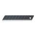 Olfa Pack de 30 cuchillas troceables plateadas de 18 mm en caja de plástico con clip