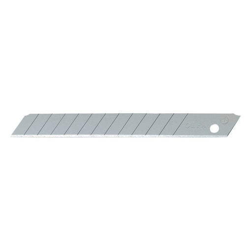 Olfa Pack de 50 cuchillas troceables 9 mm plateadas