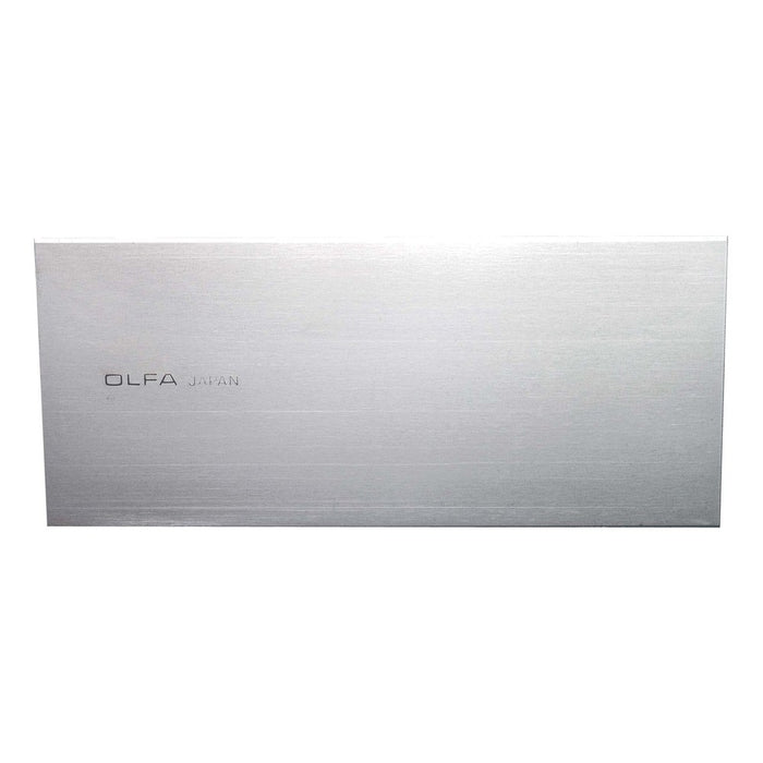 Olfa Pack de 6 cuchillas flexibles para rascadores 100x45x0,3 mm plateadas