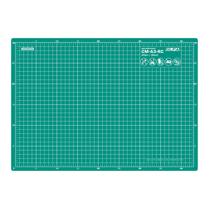 Olfa Plancha de corte de 2 mm tamaño grande (600 x 430 mm)