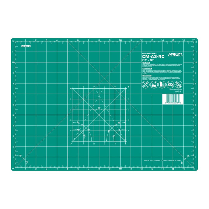 Olfa Plancha de corte de 2 mm tamaño grande (600 x 430 mm)