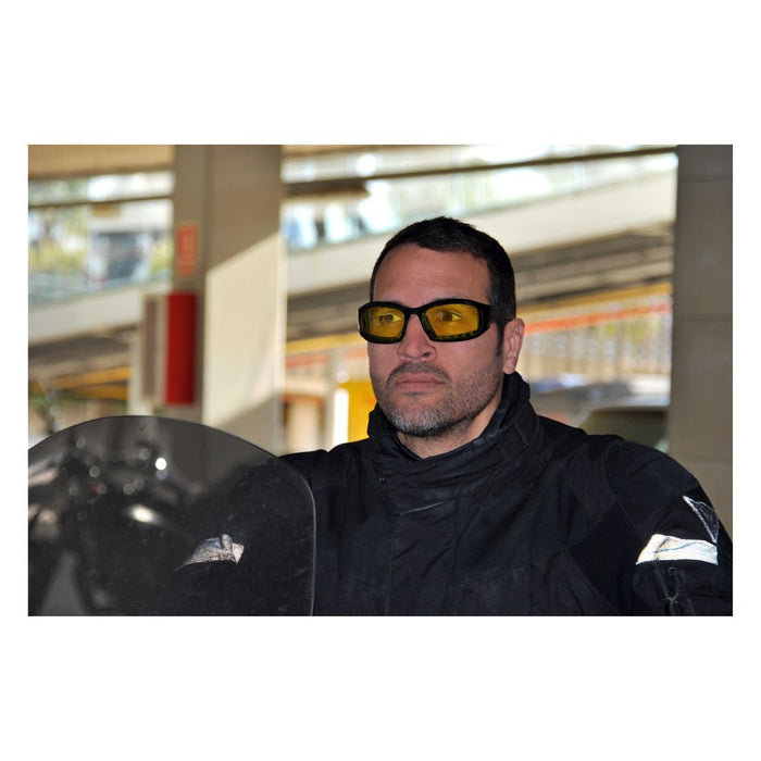 Eagle Gafas de seguridad INDRO amarillas