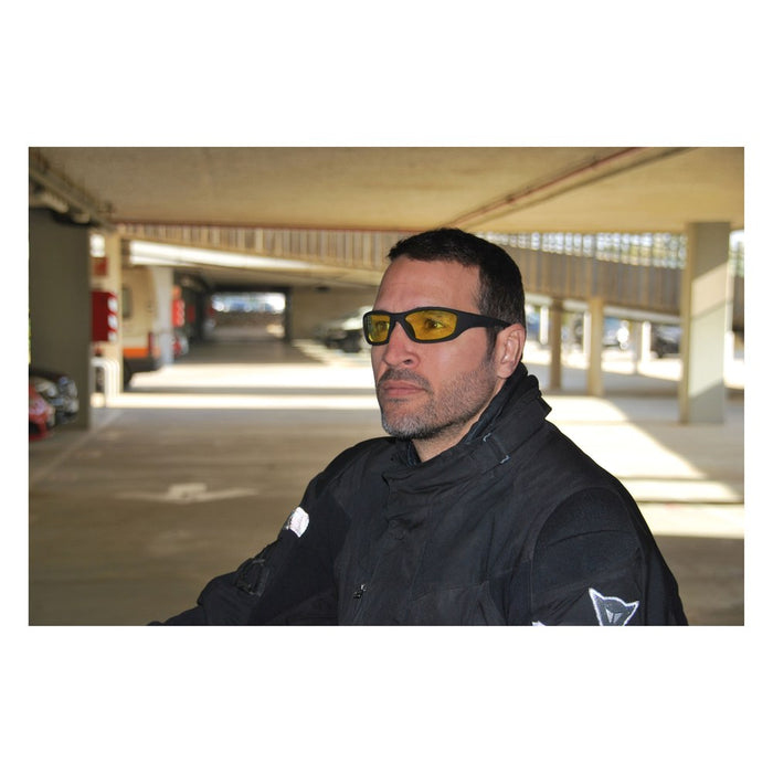 Eagle Gafas de seguridad FOLCO amarillas