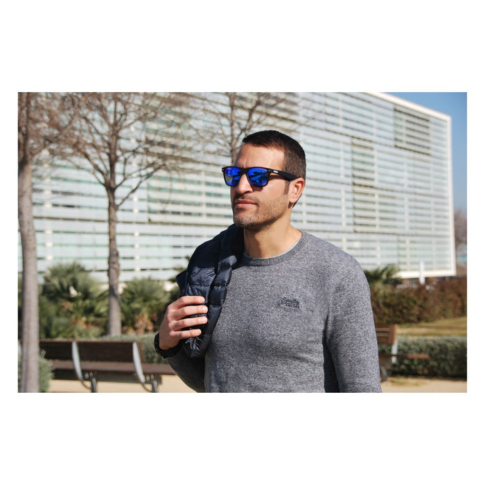 Eagle Gafas de sol WAVE lente espejo azul
