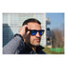Eagle Gafas de sol WAVE lente espejo azul