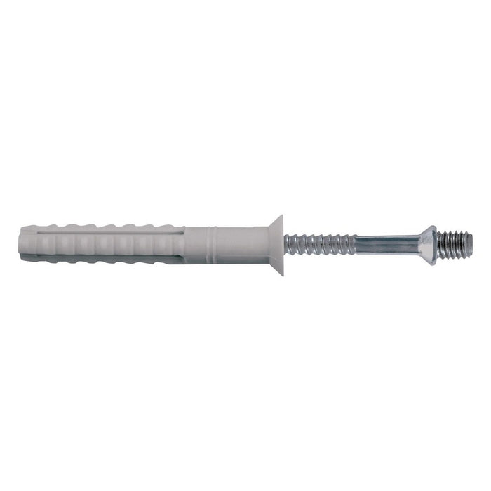 Tox Caja de 50 tacos clavo LSN ATTACK 6 x 35 mm + tornillo LSN-SK-A