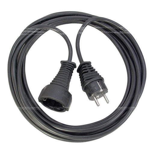 Brennenstuhl Alargador eléctrico IP20 H05VV-F3G1,5 de 3 m (Negro)