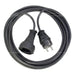 Brennenstuhl Alargador eléctrico IP20 H05VV-F3G1,5 de 3 m (Negro)