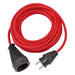Brennenstuhl Alargador eléctrico IP20 H05VV-F3G1,5 de 25 m (Rojo)