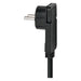 Brennenstuhl Alargador eléctrico IP20 H05VV-F3G1,5 de 10 m (Negro) con clavija plana