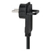 Brennenstuhl Alargador eléctrico IP20 H05VV-F3G1,5 de 10 m (Negro) con clavija plana