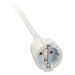 Brennenstuhl Alargador eléctrico IP20 H05VV-F3G1,5 de 10 m (Negro) con clavija plana