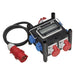 Brennenstuhl Distribuidor de energía compacto de goma IP44 BSV 3 (2 m)