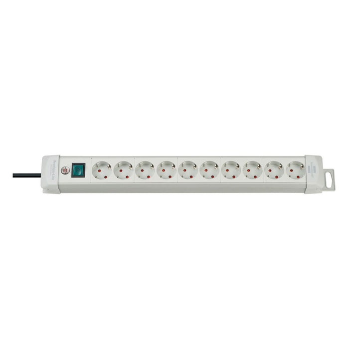 Brennenstuhl Base múltiple Premium-Line gris claro (4 tomas)