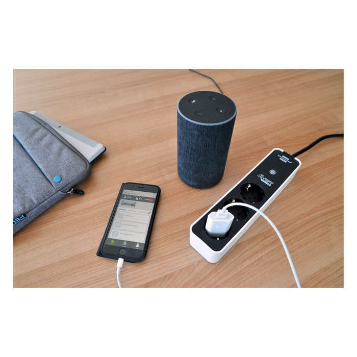 Brennenstuhl Base múltiple inteligente Ecolor compatible con brennenstuhl®Connect WiFi