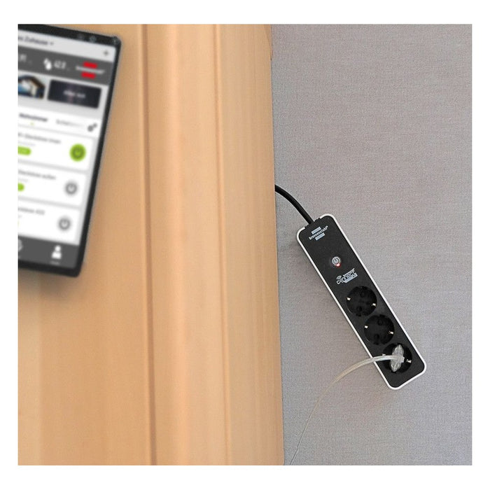 Brennenstuhl Base múltiple inteligente Ecolor compatible con brennenstuhl®Connect WiFi