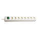 Brennenstuhl Base múltiple Eco-Line blanca con interruptor (6 tomas y 3 m)