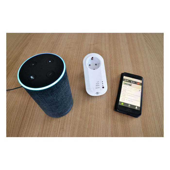 Brennenstuhl Enchufe inteligente brennenstuhl® Connect WiFi con transmisor de 433MHz WA 3600 LRF01 433