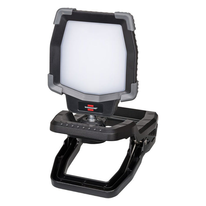 Brennenstuhl Foco de trabajo LED portátil con pinza abrazadera CL 4050 MA, IP65
