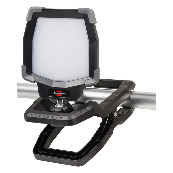 Brennenstuhl Foco de trabajo LED portátil con pinza abrazadera CL 4050 MA, IP65