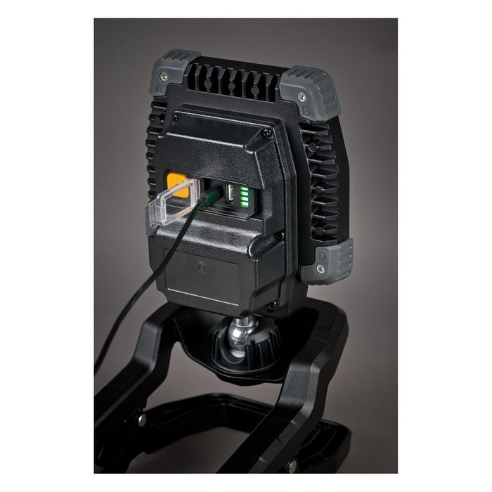 Brennenstuhl Foco de trabajo LED portátil con pinza abrazadera CL 4050 MA, IP65