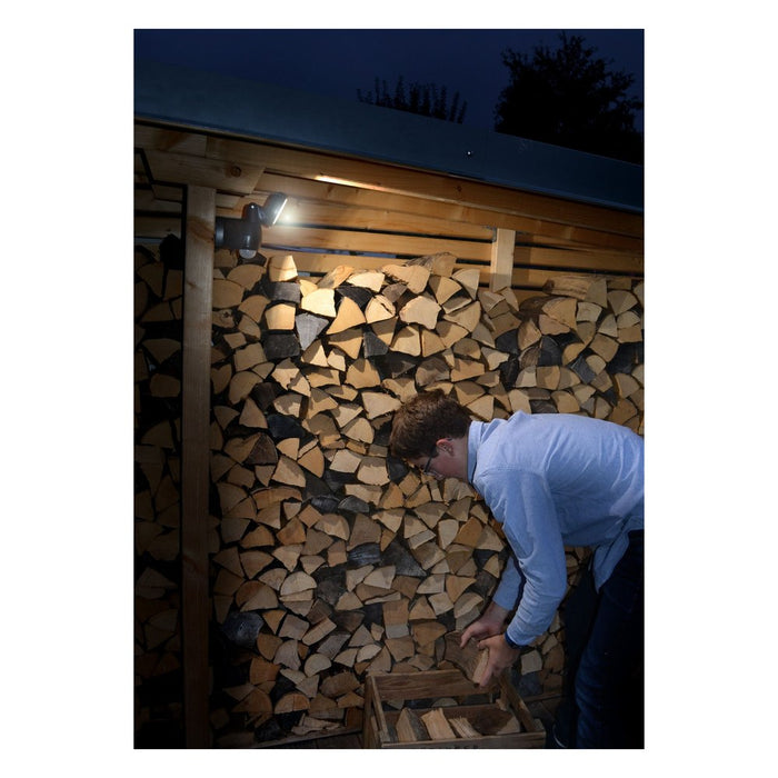 Brennenstuhl Foco LED de pared a batería LUFOS 400 con detector de movimiento (440 lm)