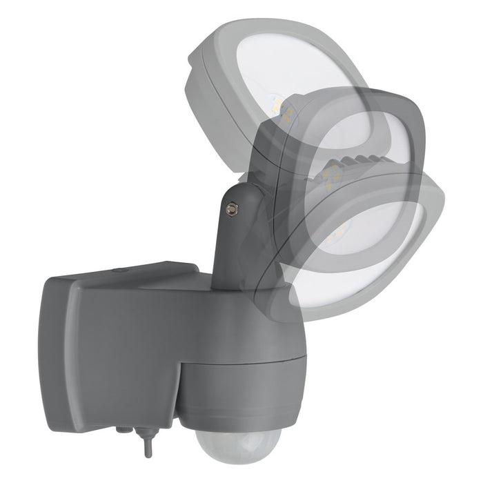 Brennenstuhl Foco LED de pared a batería LUFOS 400 con detector de movimiento (440 lm)